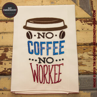 No Coffee No Workee Napkin