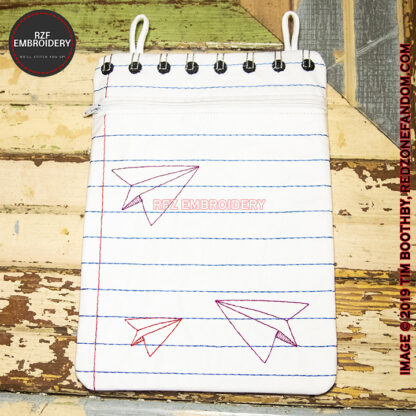 Composition Nootbook with doodles bag