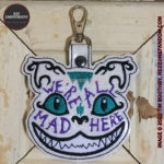 We're all mad here Cheshire Cat Facemask