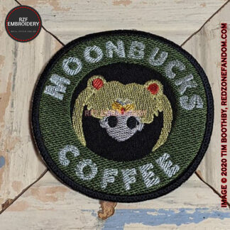 Moonbucks Coffee patch/Coaster