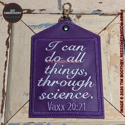 All Things Through Science vaccine card holder