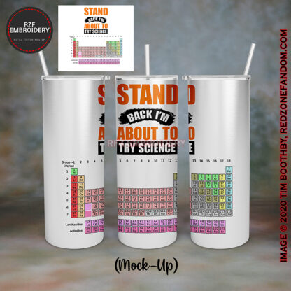 Try Science Periodic 20oz tumbler
