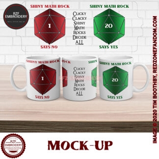 15oz Clicky Clacky Shiny Math Rocks Decide ALL mug