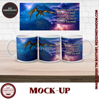 15oz Dragons teach us that if we want to climb high we have to do mug