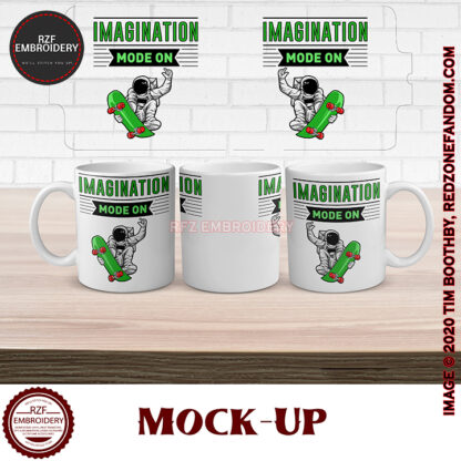 15oz Imagination Mode On mug