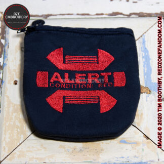 Red Alert Zipper Bag