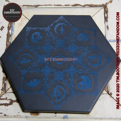 Slate Trivet laser engraved with Moon Princess