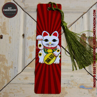 Maneki-neko (Lucky Cat) Bookmark
