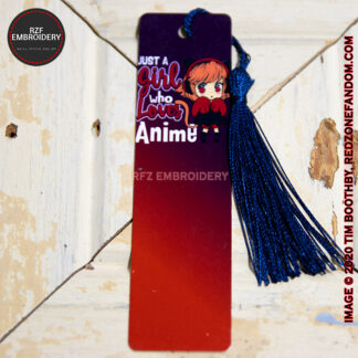 Just a girl who loves anime bookmark