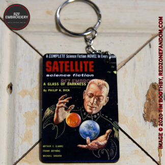 Satellite Science Fiction Magazine Key-Chain