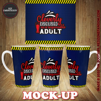17oz Latte Mug - Cleverly disguised as a responsible adult