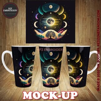 17oz Latte Mug - Space Oddity - 09