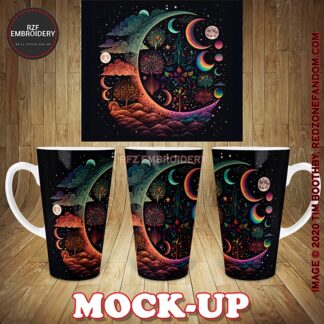 17oz Latte Mug - Space Oddity - 22