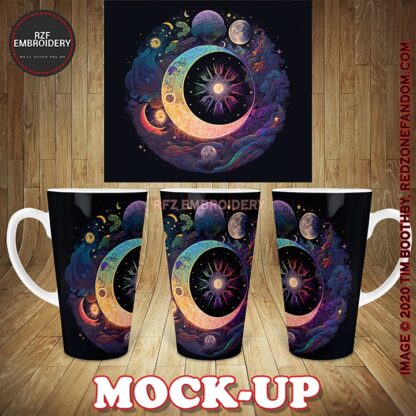 17oz Latte Mug - Space Oddity - 33