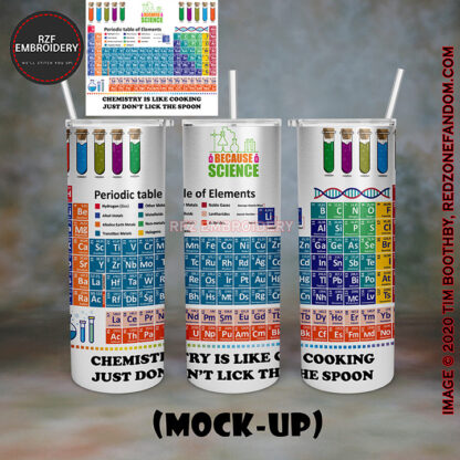 20oz Tumbler - Periodic Table