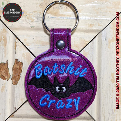 Batshit Crazy Key Fob