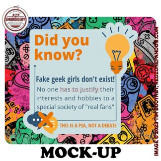 Mouse Pad - Fake Geek Girls Don't Exist