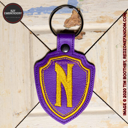 Outcast School Logo Key Fob
