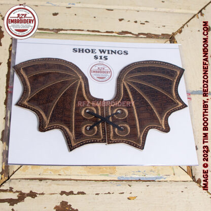 Dragon skin shoe wings in package