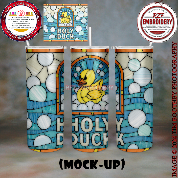 Holy Duck Stained Glass