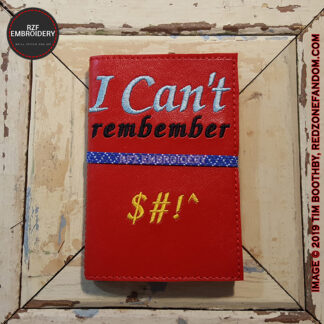 I can't remember $#!* notebook