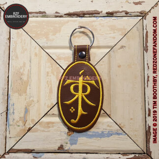 Elven author key fob