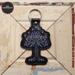 Tree & Stars Key Fob