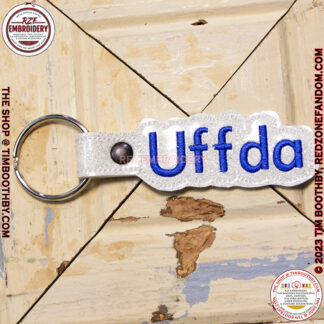 Uffda Scandinavian keyfob