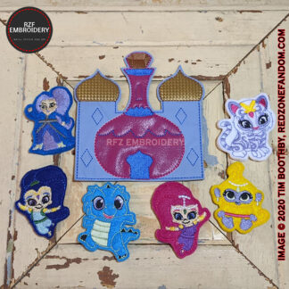 Genies Finger Puppets with Carry Case