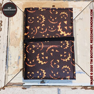 Pumpkin Faces Mini Notebook cover