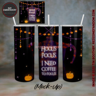 Hocus Pocus I Need Coffee to Focus 20oz tumbler