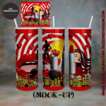 Lady & lipstick graffiti 20oz tumbler