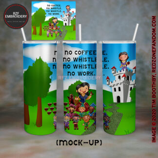 coffee whistle work 20oz tumbler