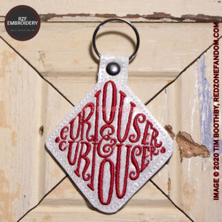 Curiouser & Curiouser Keyfob