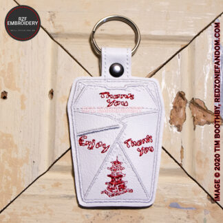 Chinese Take Out Box Keyfob
