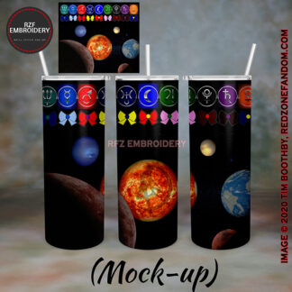 20 oz planets #2 tumbler