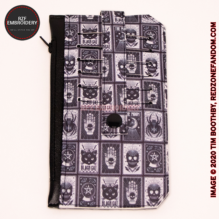 Roses and Ribcage Credit Card Wallet