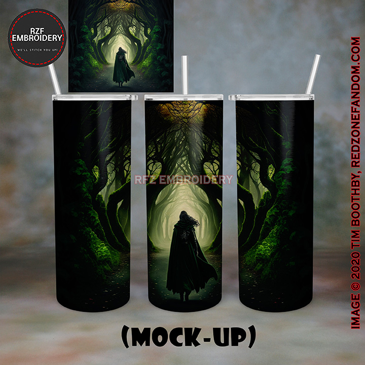 20oz Tumbler - Alone in the Dark Woods 1