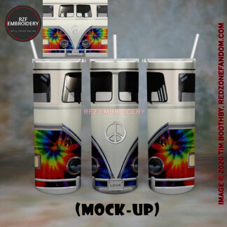 20oz Tumbler - Bus-Tie-Dye