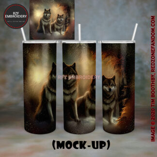20oz Tumbler - Wolves