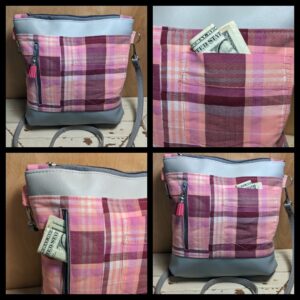 Purse made from clothing