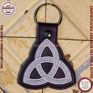 Celtic Knot design on a Keyfob